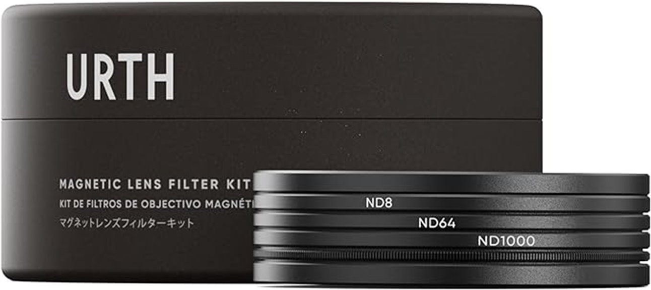versatile magnetic lens filter