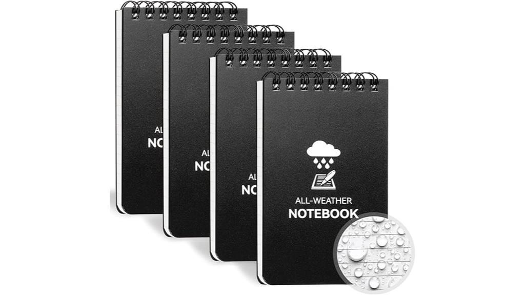 waterproof pocket notepad pack