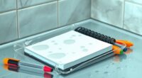 waterproof shower notepads