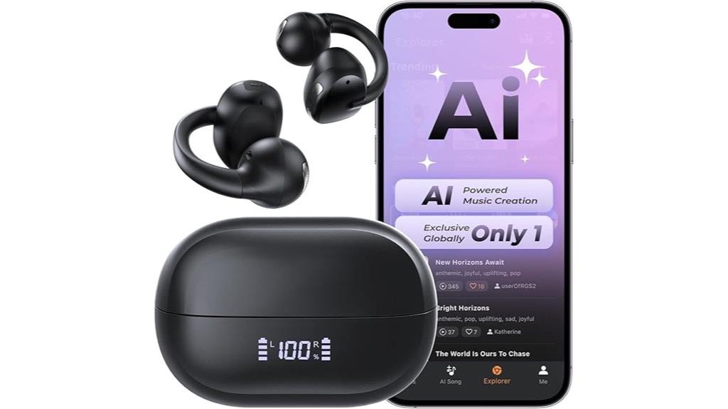 wireless bone conduction earbuds