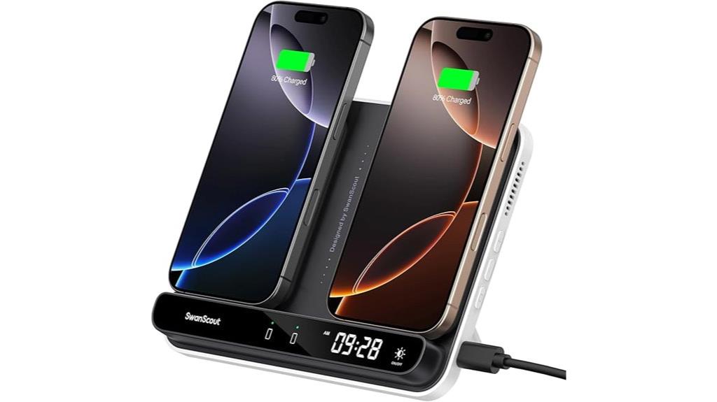wireless charging stand swanscout
