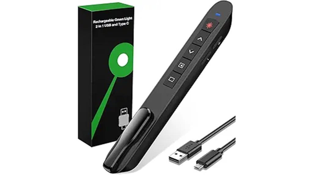 wireless green laser presenter