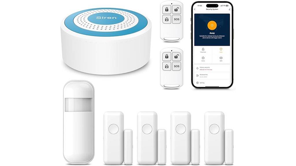 wireless home security system