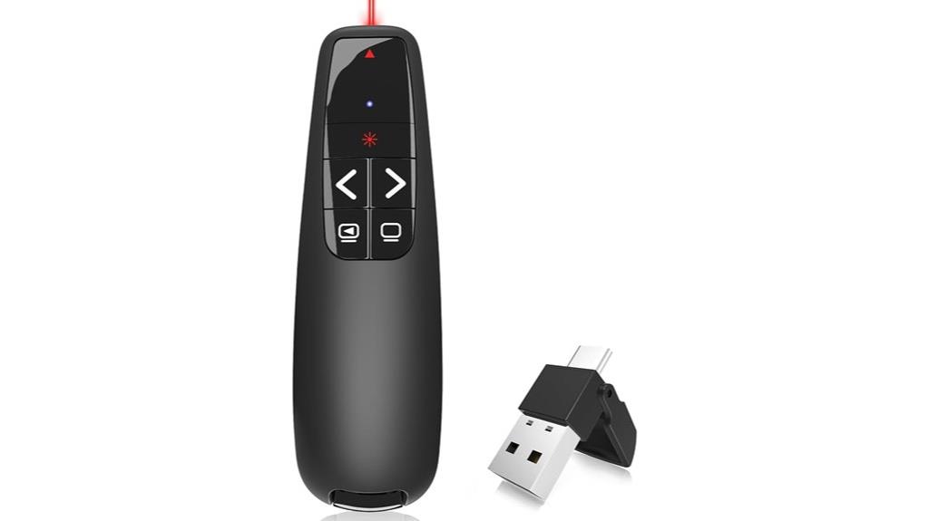 wireless laser pointer clicker