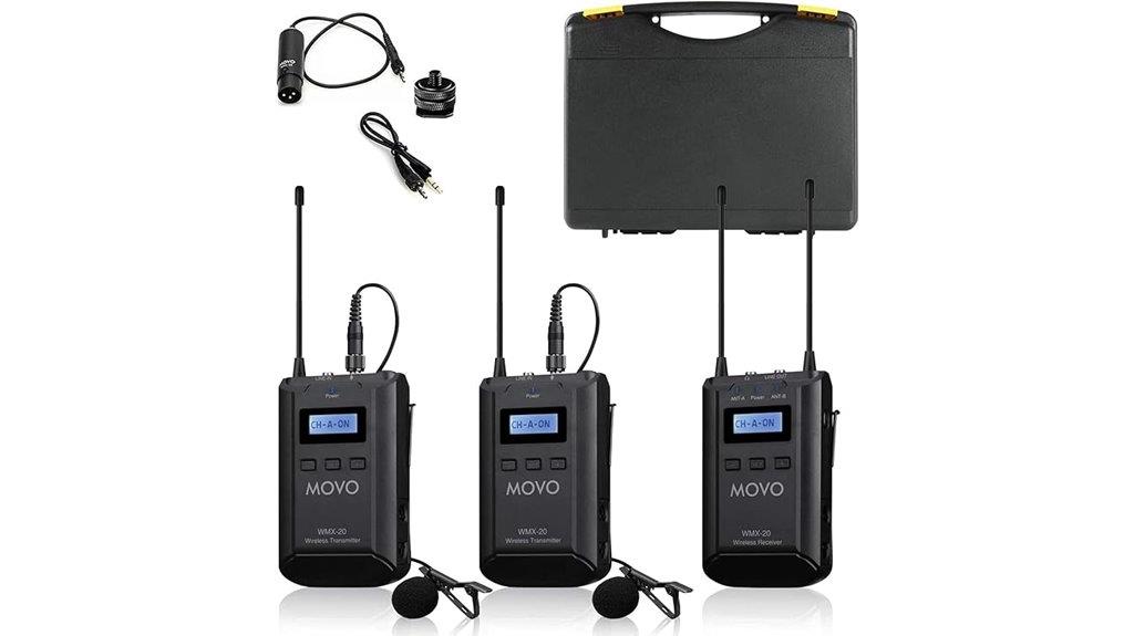 wireless lavalier microphone system