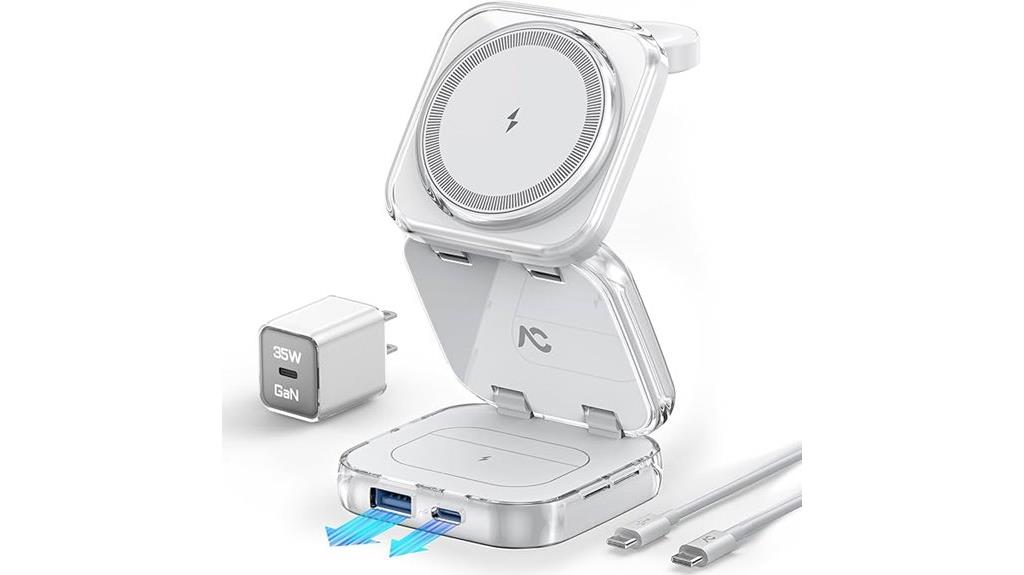 wireless magsafe charging station