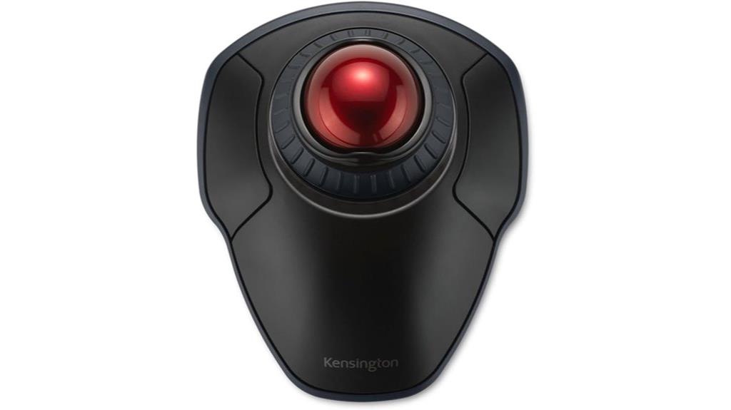 wireless trackball with scroll