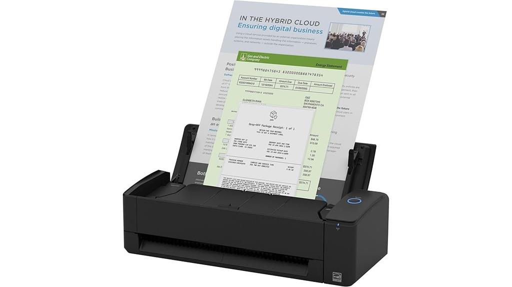 wireless usb document scanner