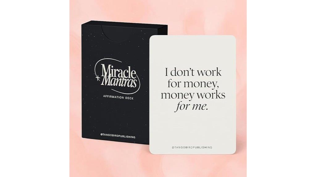 women s affirmation card set