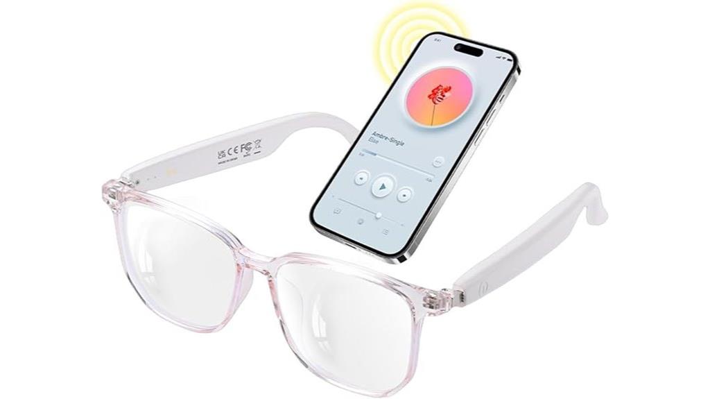 women s bluetooth voice glasses