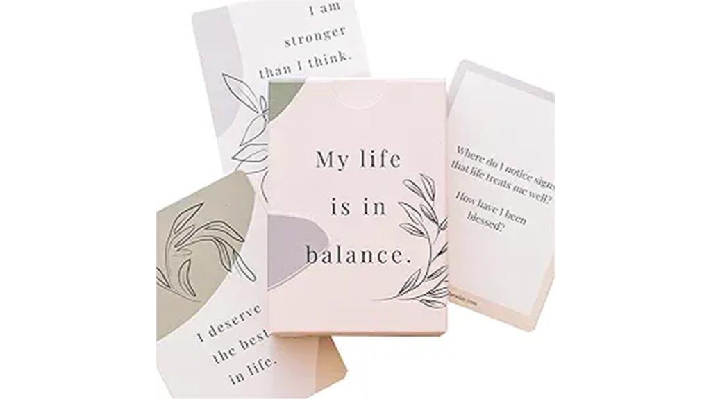 women s motivational affirmation cards