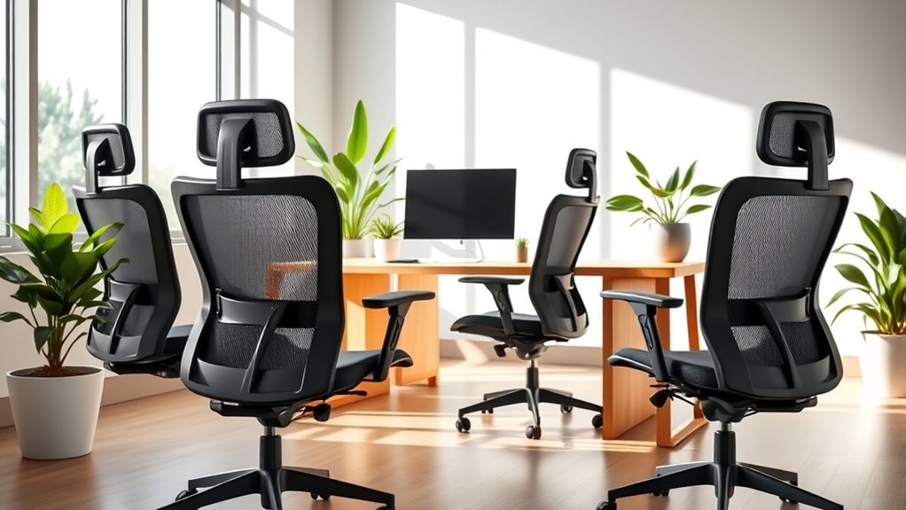 adjustable supportive breathable features