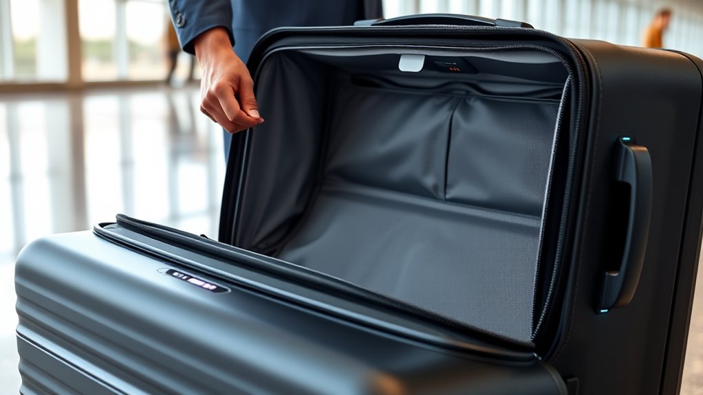 carry on luggage with usb ports