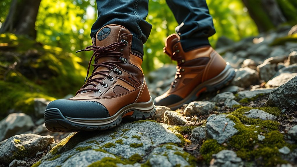 comfort waterproof traction durability