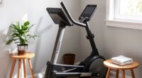 compact space saving ellipticals