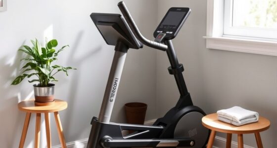 compact space saving ellipticals