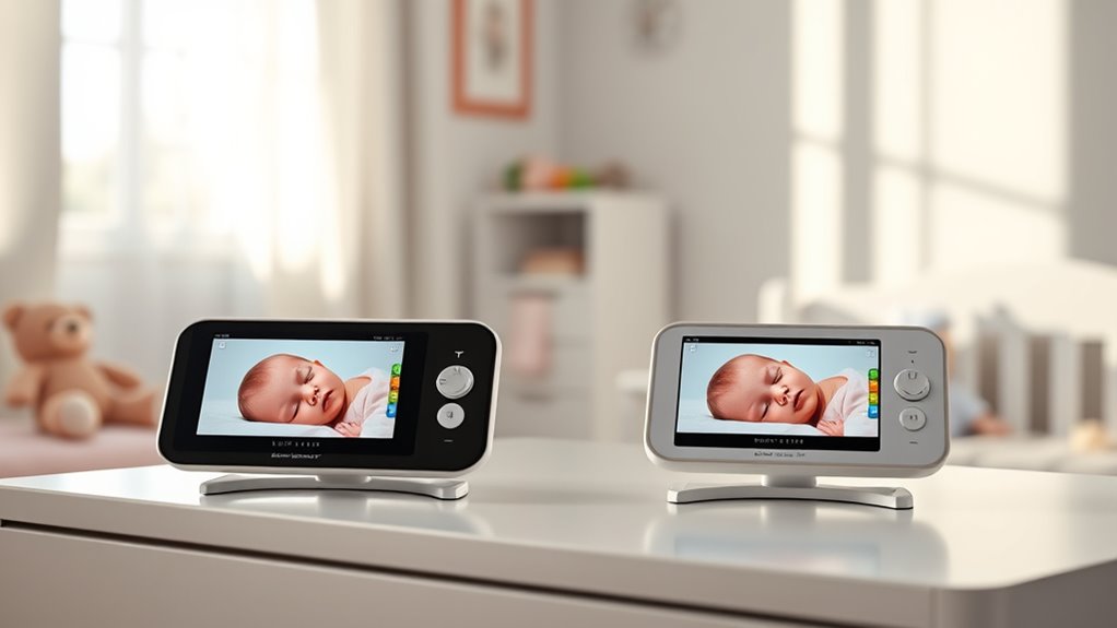 dual camera monitor considerations
