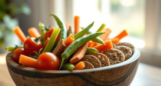 high fiber satisfying snacks