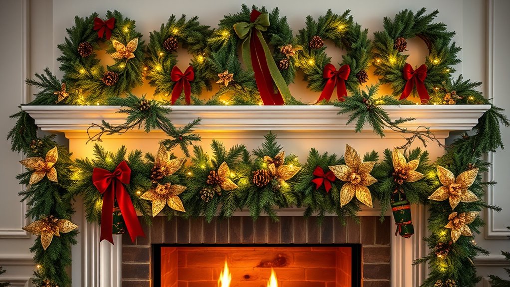 holiday mantel decor ideas