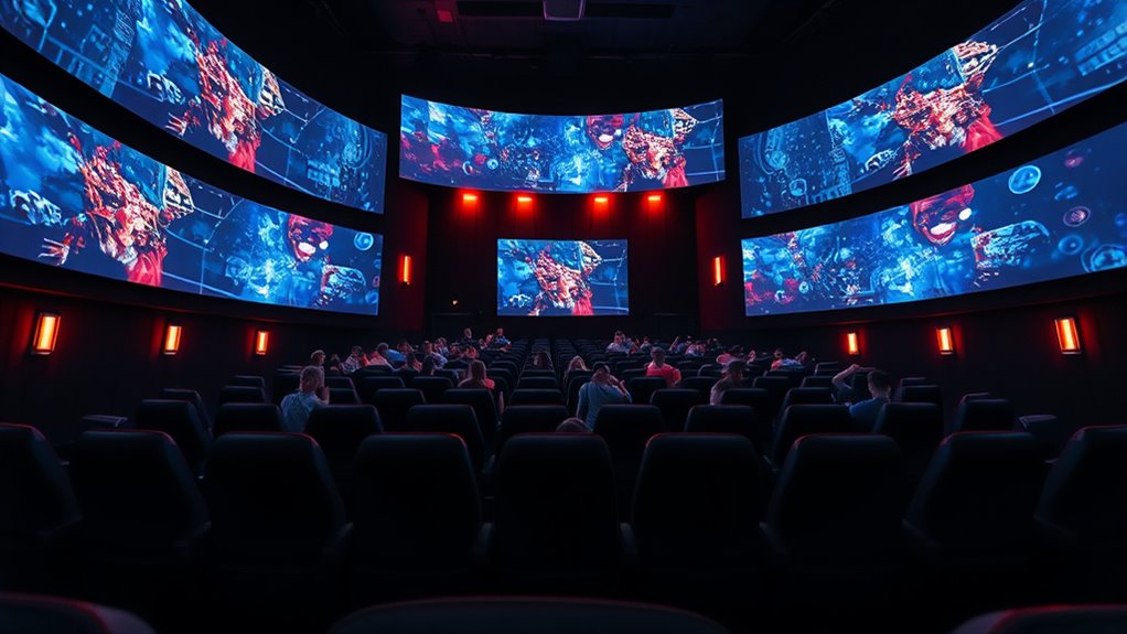 immersive multisensory cinematic experience