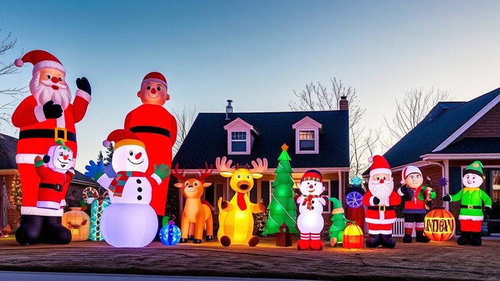 large outdoor inflatable decorations