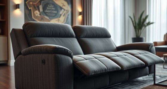luxurious power reclining sofas