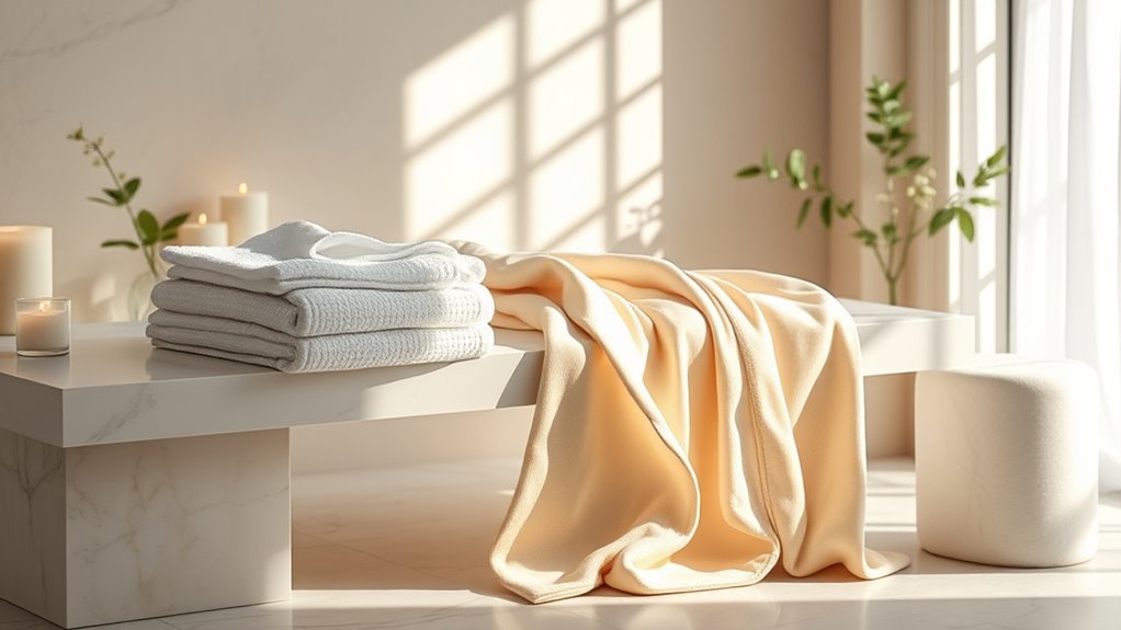 luxurious spa robes sets
