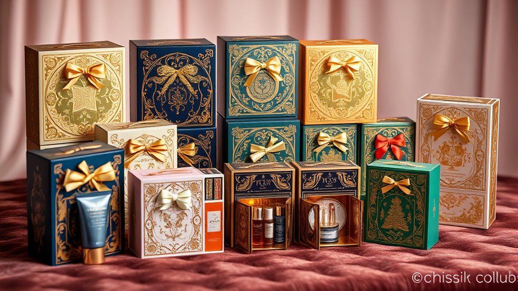 luxury beauty holiday calendars