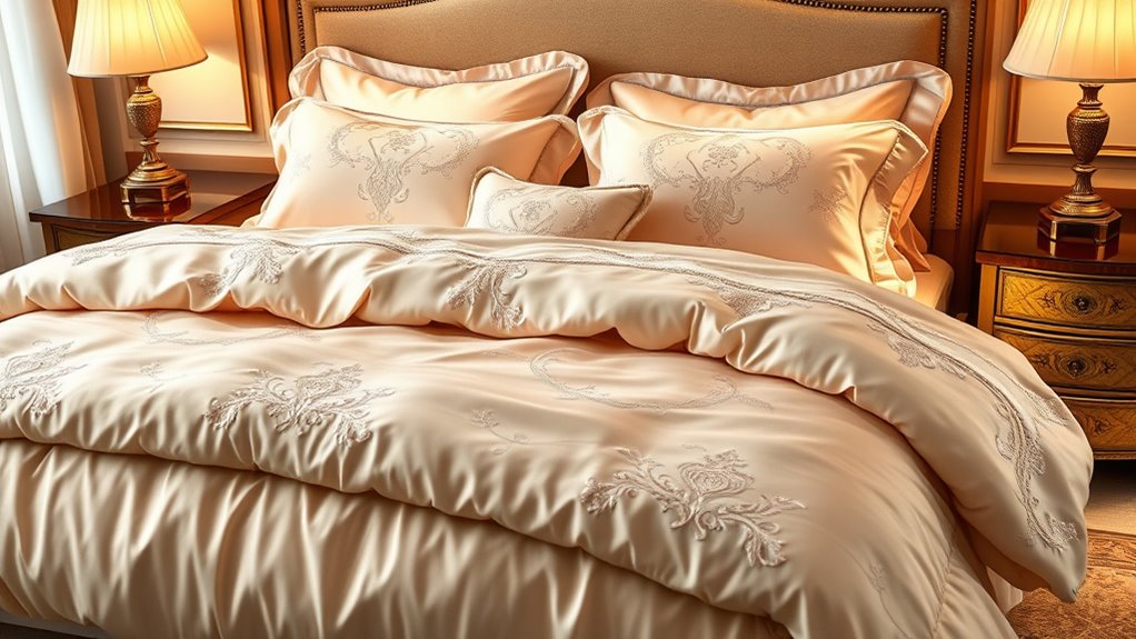 luxury bedding for better sleep