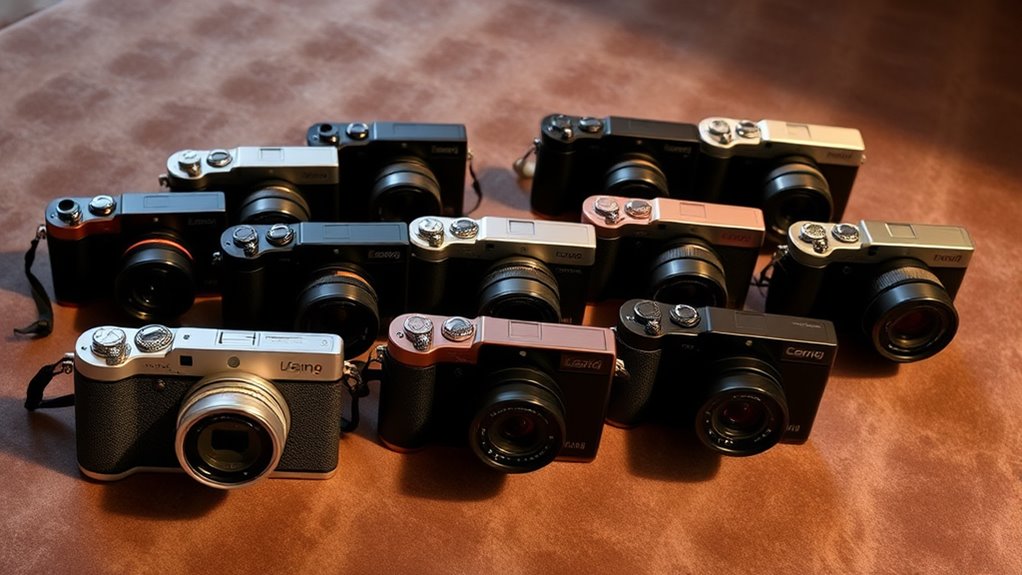 luxury compact camera selection