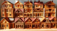 luxury handcrafted wooden dollhouses