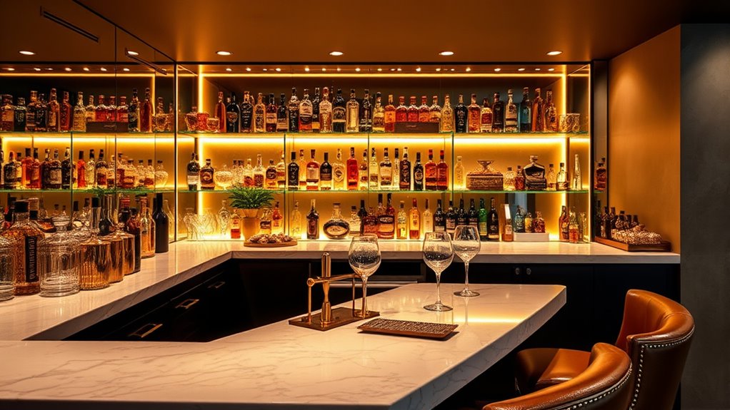 luxury home bar ideas