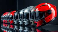 luxury motorcycle helmet options