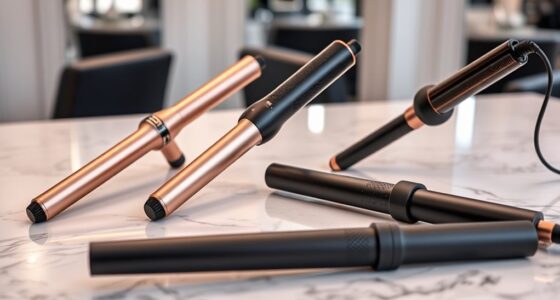 luxury salon quality curling tools