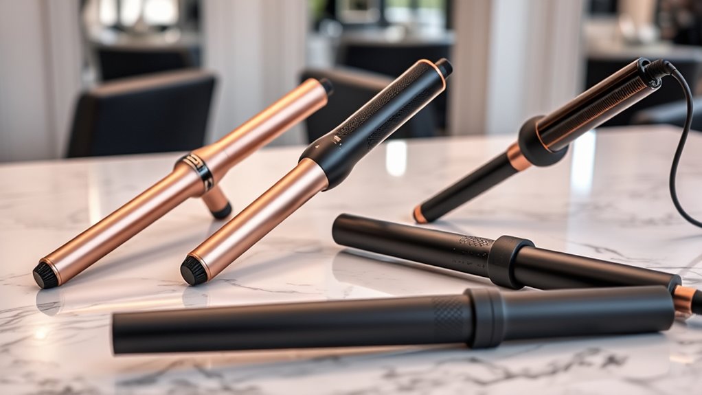 luxury salon quality curling tools