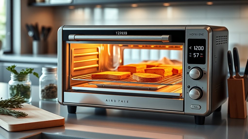 luxury toaster ovens with air frying