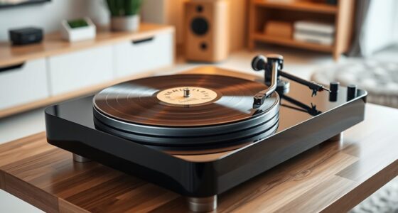 luxury vinyl record players