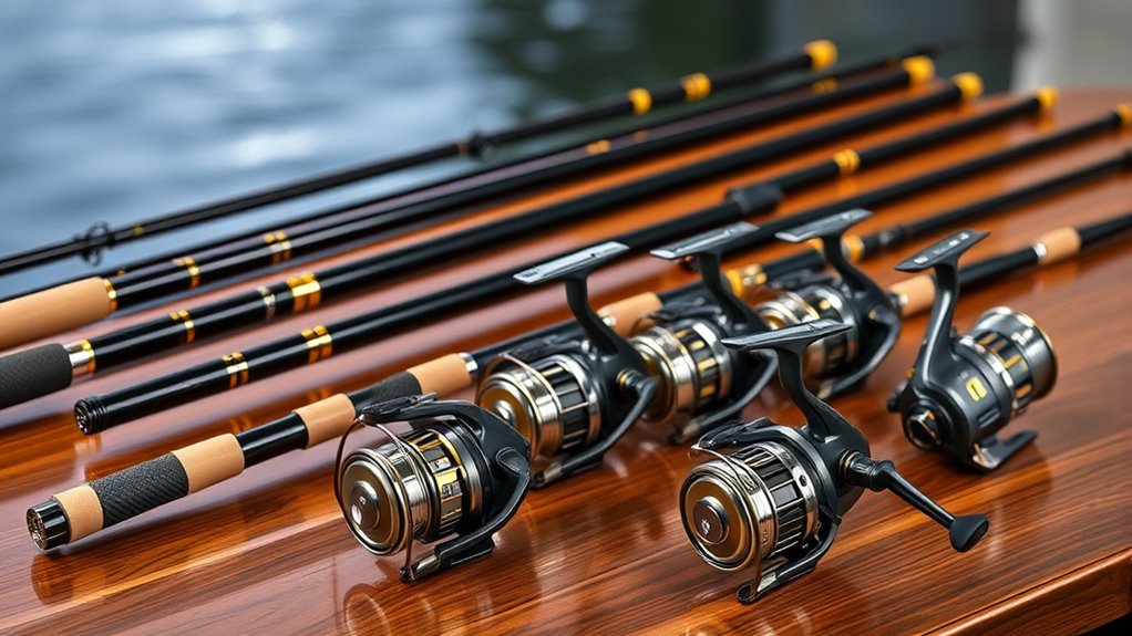 premium fishing rod combos