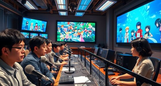 rapid anime sub dub production