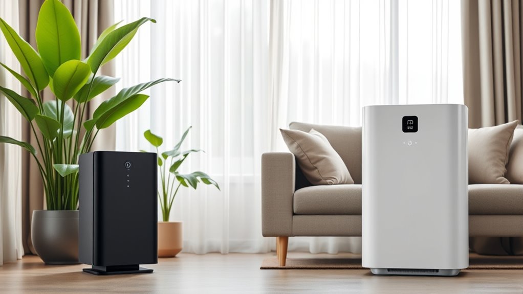 smart air purifier features