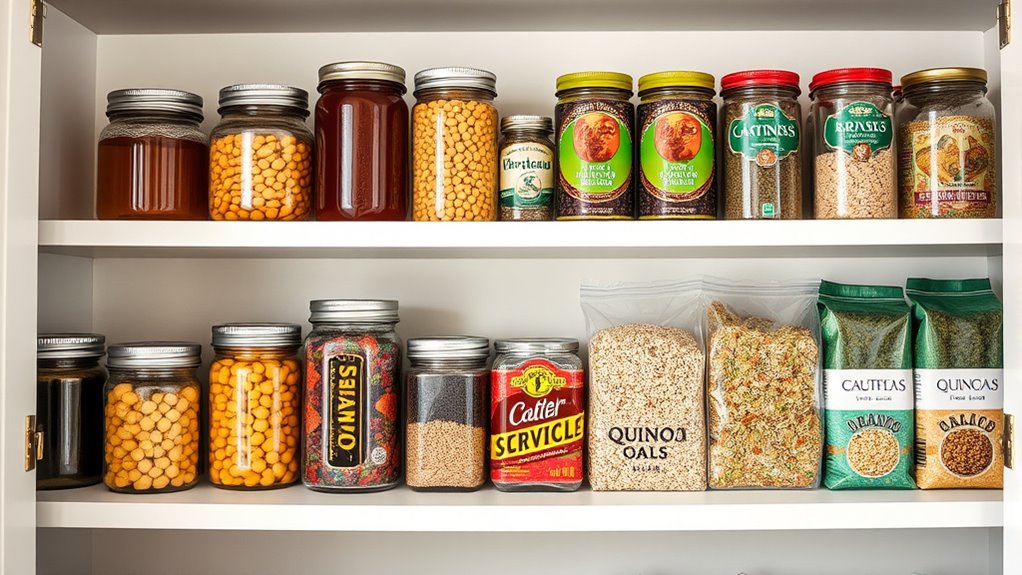 stocking nutritious staple foods