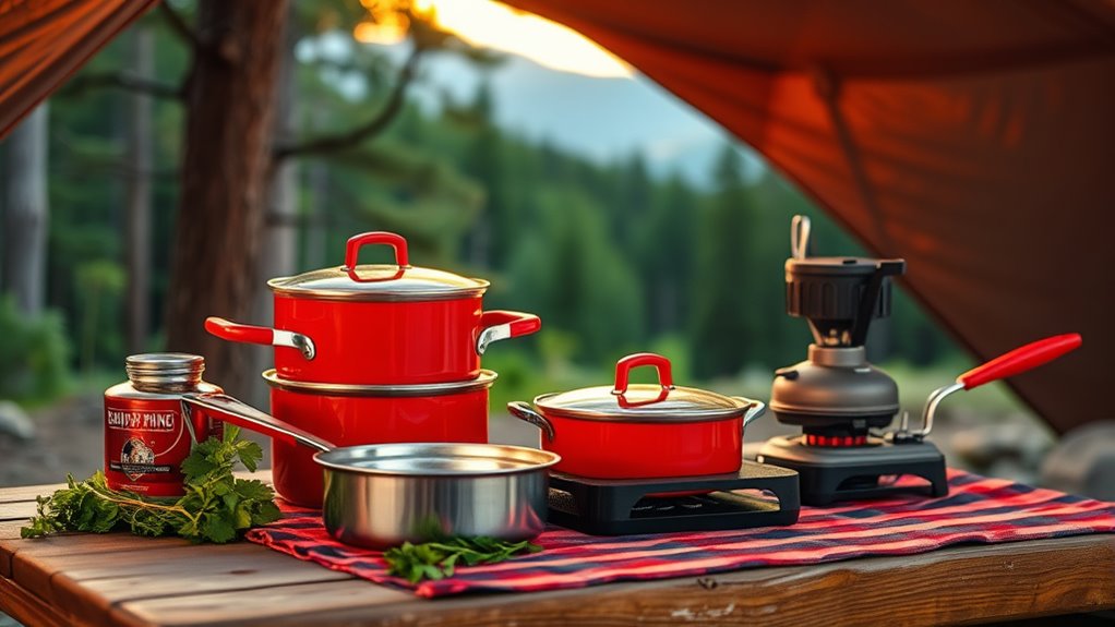 top camping cookware sets