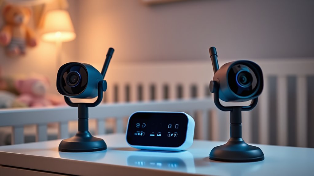 top dual camera baby monitors