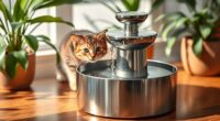 top luxury cat water fountains
