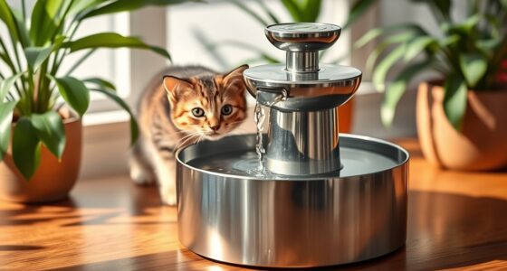 top luxury cat water fountains