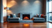 top ventless electric fireplaces