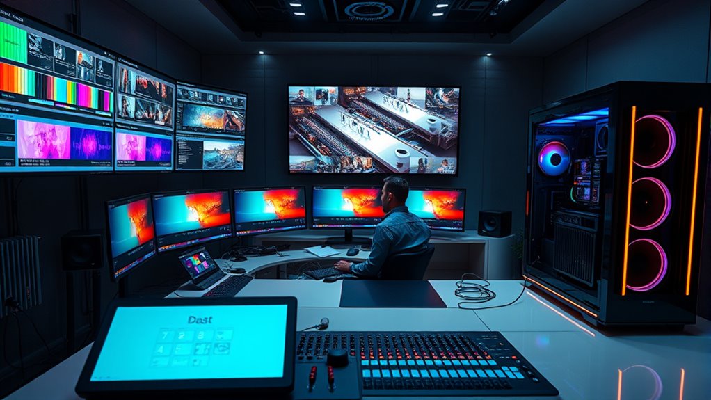 transforming footage through color