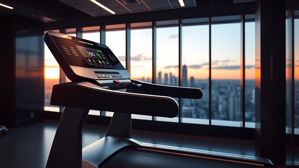 treadmill features and specifications
