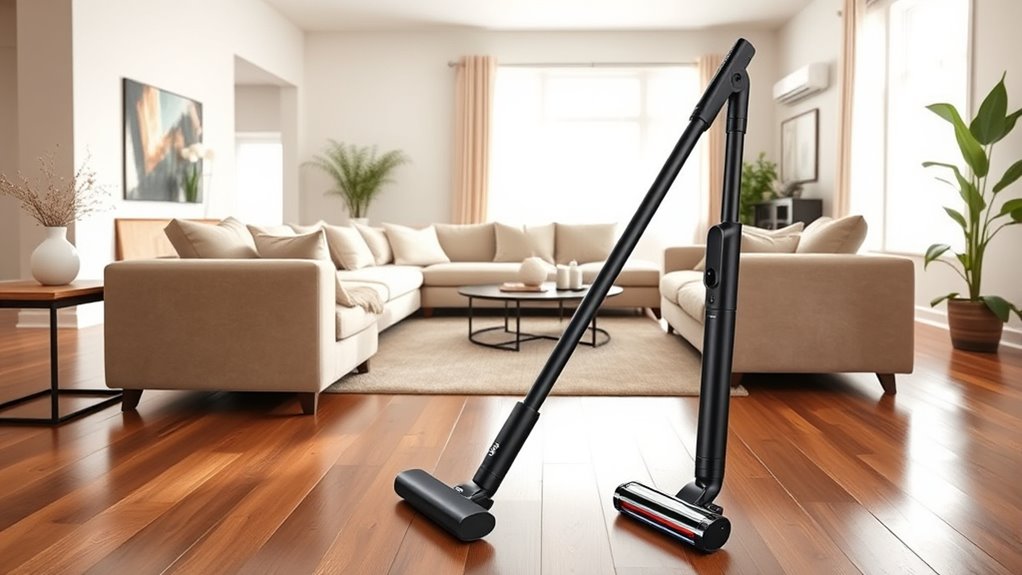 vacuum features for large homes