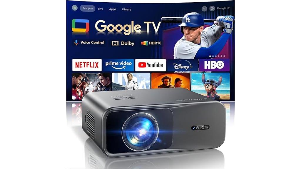 4k smart projector features